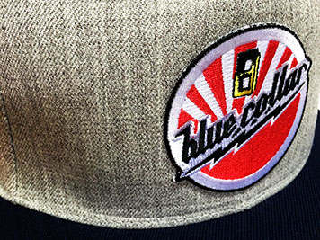 Blue Collar Skateboards Patch Logo Hat Blue Collar Skateboards Patch Logo Hat