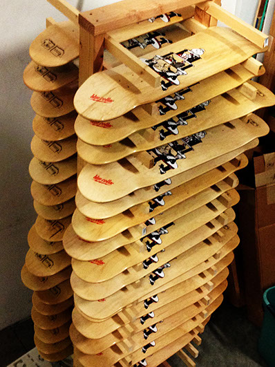 BCS Elite deck- Art by Drew Steadham BCS Elite deck- Art by Drew Steadham- hand screen printed.