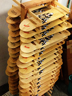 BCS Elite deck- Art by Drew Steadham BCS Elite deck- Art by Drew Steadham- hand screen printed.