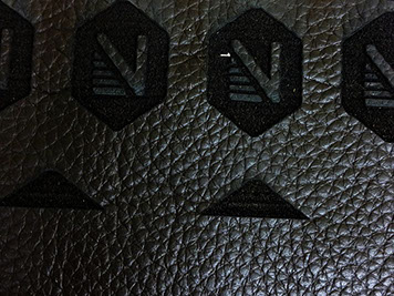 Novato Leather patches Novato Laser engraved patches