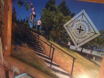 Digital print in screen frame- Gabe Saxon- Pic By Dan Hager Digital print in screen frame- Gabe Saxon- Pic By Dan Hager