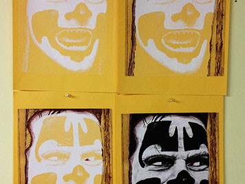 Novato shirt print progression- Art by Logan Mccquag Novato shirt print progression- Art by Logan Mccquag