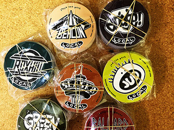 Seattle Skateparks stickers Seattle Skateparks stickers packaged and ready to ship